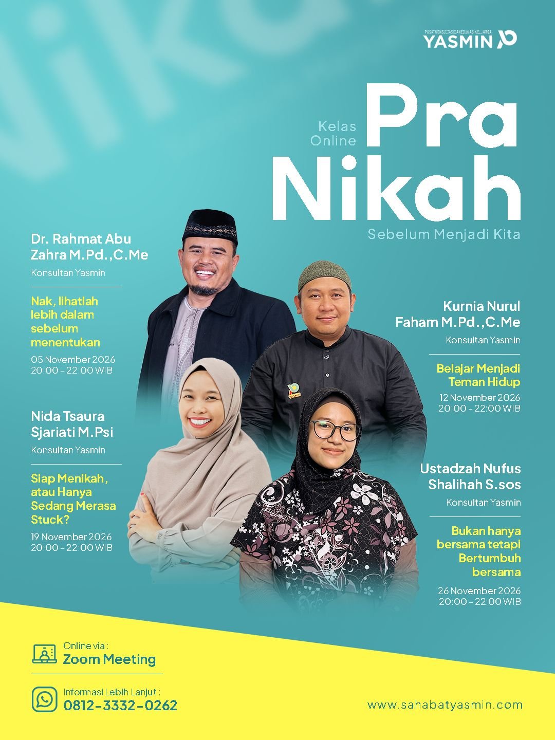 Kelas Pra Nikah - Sebelum Menjadi Kita